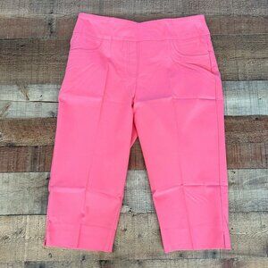 Ruby Rd. Women's Cropped Pant in Pink -14